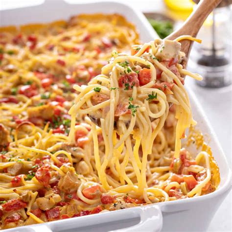 recipes for chicken spaghetti