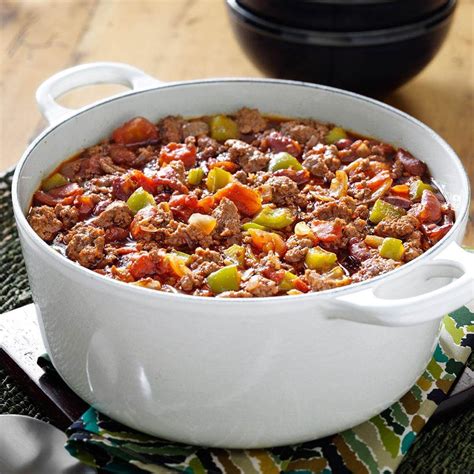 recipes for chili con carne