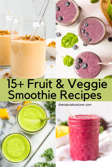 Recipes To Make Smoothies With A Blender
