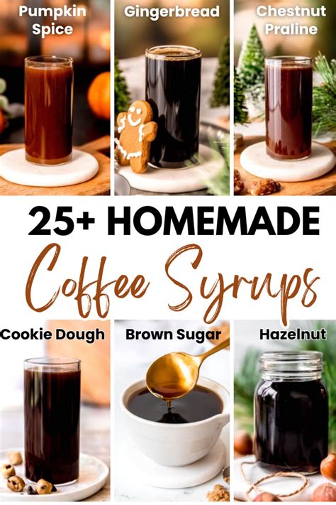 Recipes Using Coffee Syrup