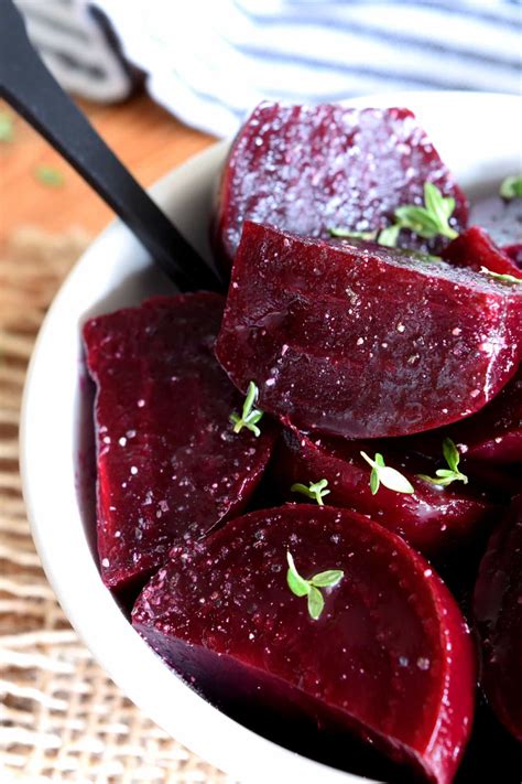 These oven roasted beets are my favorite. They are uber flavroful, simple, and so colorful and