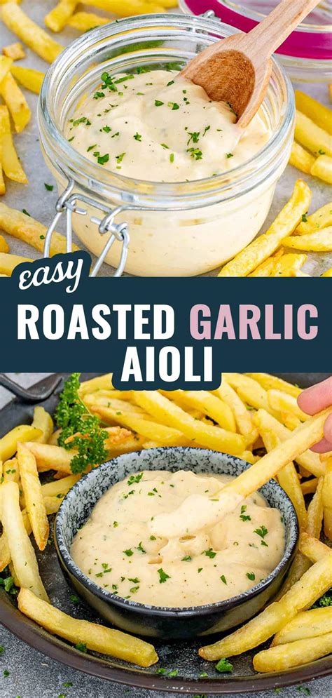 Recipes Using Roasted Garlic Aioli