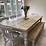 Rustic Reclaimed Wood Distressed Small Kitchen Dining Table