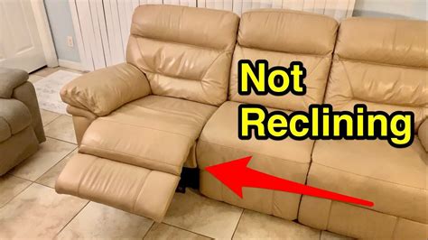 Incredible Reclining Couch Won t Recline For Living Room