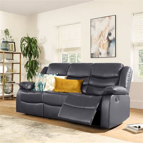  27 References Reclining Sofa Leather Grey New Ideas