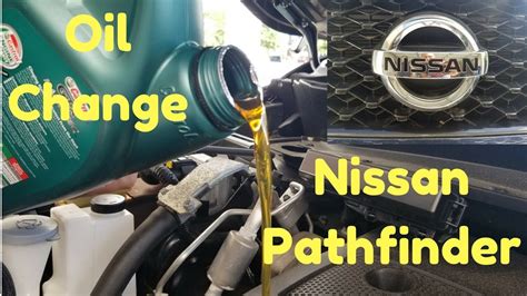 recommended oil for nissan pathfinder