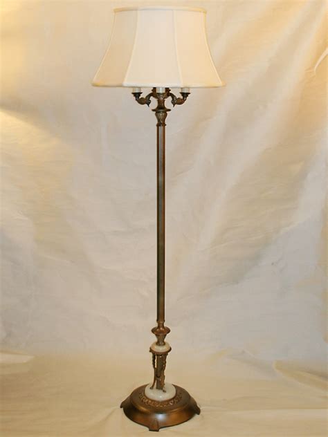 reconditioned antique floor lamps