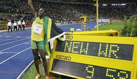 Record du monde du 100m masculin : Usain Bolt (9"58), Berlin 2009 - YouTube