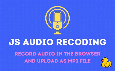 Record Audio Js