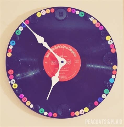 Record Clock Diy