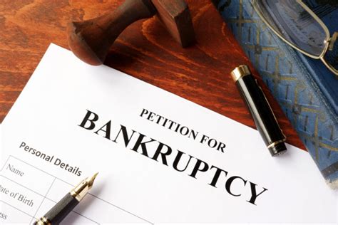 record of bankruptcy filings