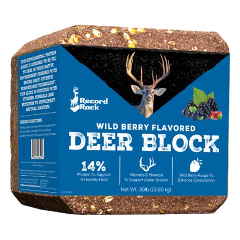 Record Rack Deer Block