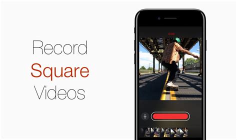 Record Square Video Iphone