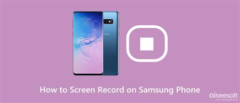 Record Video on Samsung