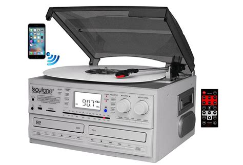 Jensen MCR1500 Portable Stereo CD Player and DualDeck Cassette Player/Recorder with AM/FM