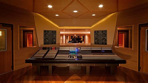 Recording Studio Background Image
