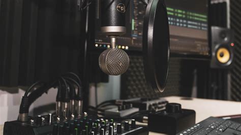 Recording Studio Mics Setup