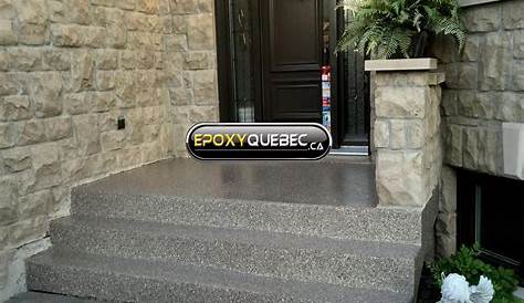 Patio / Balcon Epoxy Québec