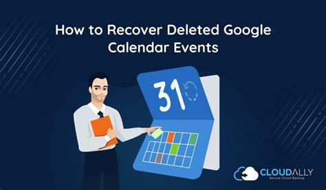 Recover Deleted Google Calendar Events