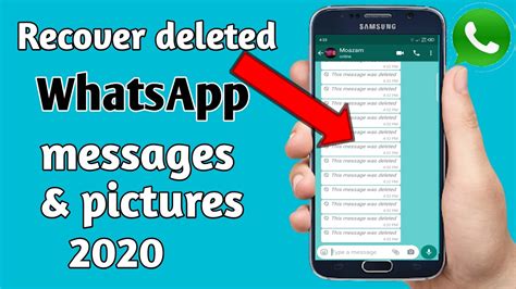 recover deleted Whatsapp messages