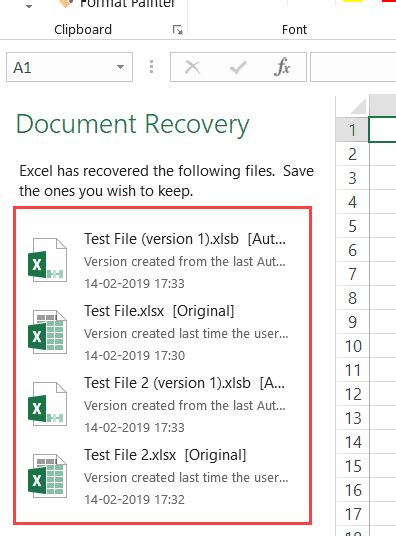 5 Ways Recover Excel