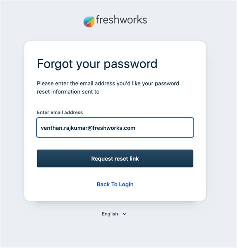 How can I reset my login password? Salesmate