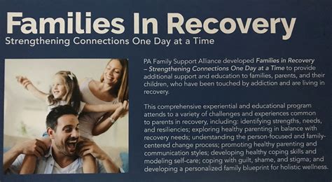 recovery program for family