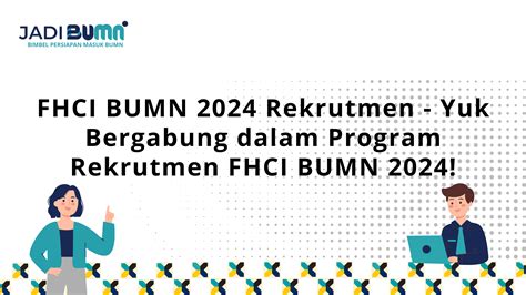 recruitment bumn 2024 fhci