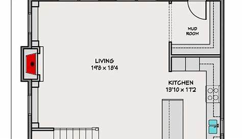 Rectangular House Plans Alternate Floor Plan - JHMRad | #164338