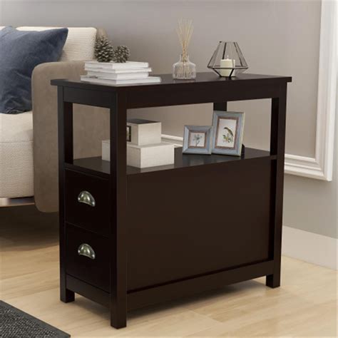 Rectangle End Tables With Storage