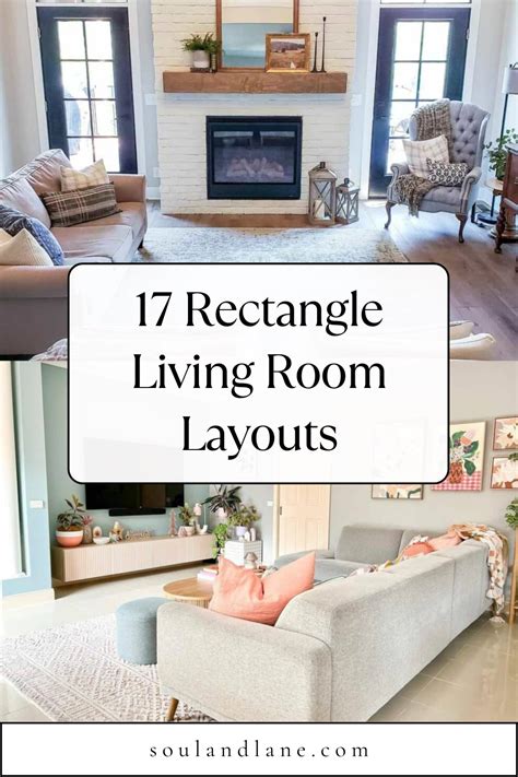 Rectangle Living Room Layouts