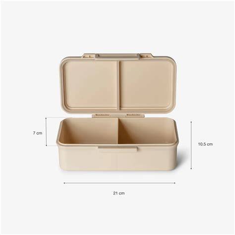 A Slice Of Green Large Rectangle Lunch Box with Mini Container A