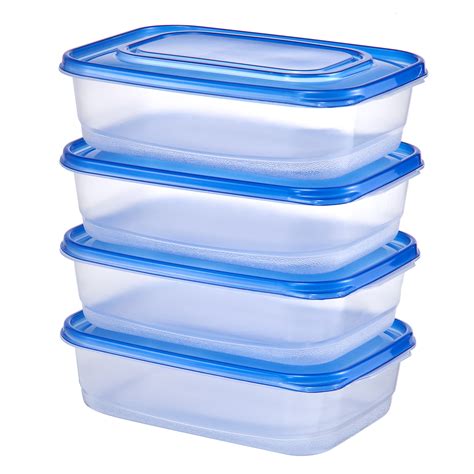 Rectangle Plastic Containers