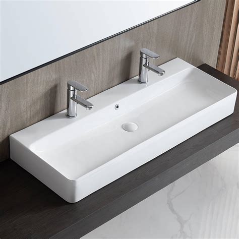 Rectangle Top Mount Vanity Sink