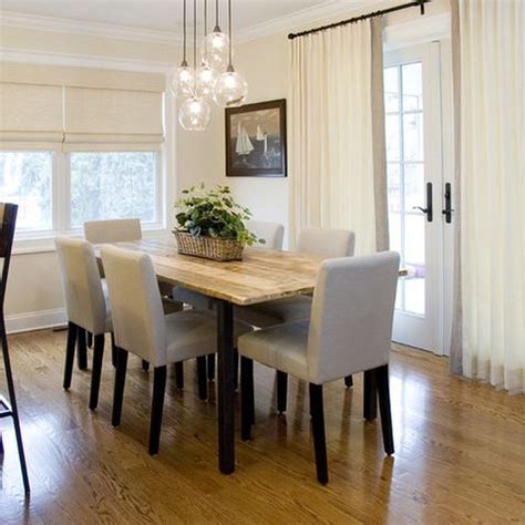 Rectangular Dining Table Lighting Ideas