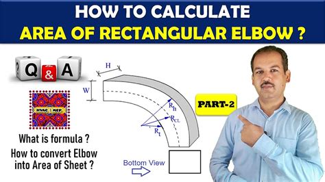 Rectangular Duct Elbow Area Calculation Formula Lopez