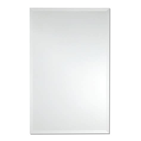 rectangular frameless 30 inch mirrors