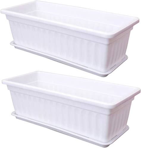 Rectangular Plastic Flower Pots For Sale