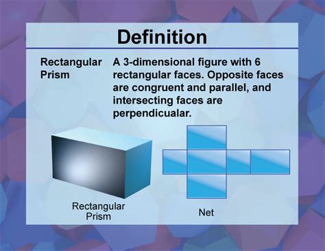 Rectangular Prism Definition Go Math