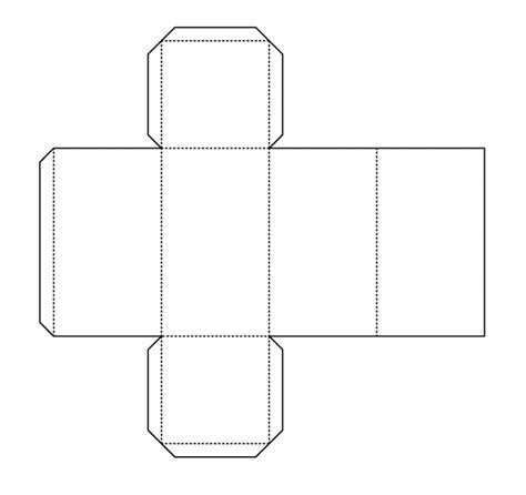Rectangular Prism Nets Printable Rectangular Prism Nets
