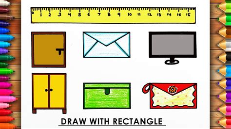 Rectangle Teaching shapes, Shape activities preschool, Shapes preschool