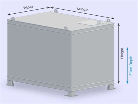 Rectangular Tank Cubic Feet