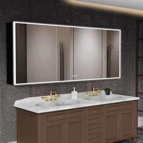 Rectangular Vanity Mirror With Storage