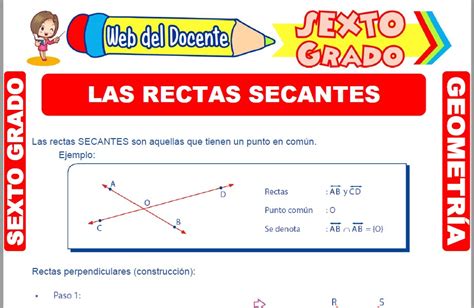 Matemáticas. 4º Primaria. Tema 12. Rectas paralelas, secantes y