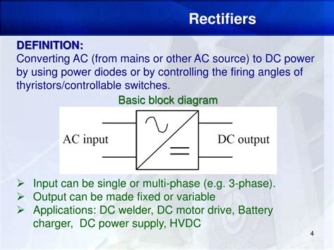 Rectifiers Convert