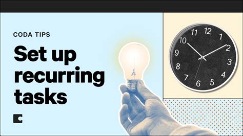 recurring tasks coda