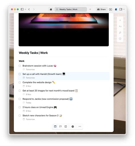 recurring tasks craft