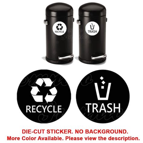 Recycle Bin Bumper Sticker