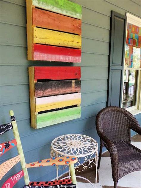 25+ Recycled Pallet Wall Art Ideas for Enhancing Your Interior