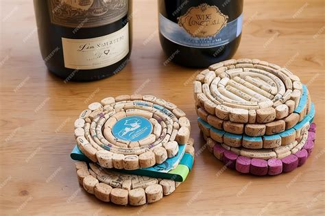 Recycled Cork Coasters